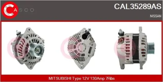 Generator 12 V CASCO CAL35289AS Bild Generator 12 V CASCO CAL35289AS