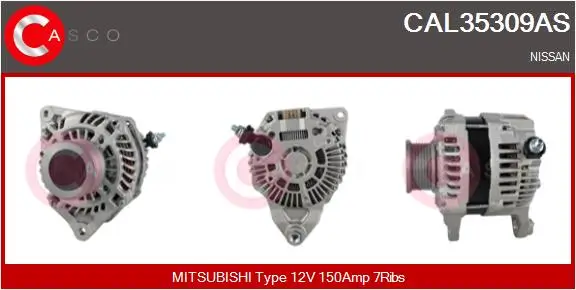 Generator 12 V CASCO CAL35309AS