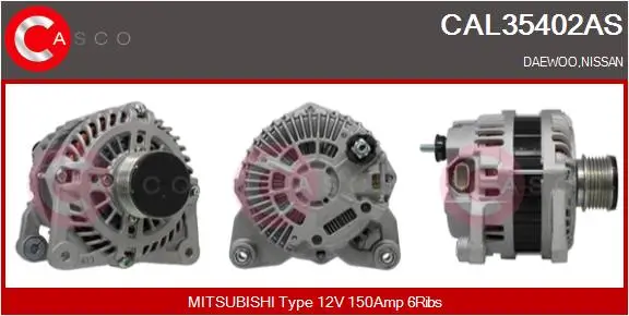 Generator 12 V CASCO CAL35402AS