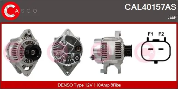 Generator 12 V CASCO CAL40157AS
