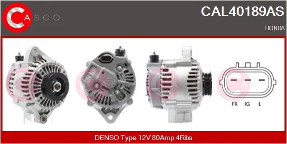 Generator 12 V CASCO CAL40189AS