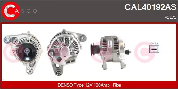Generator 12 V CASCO CAL40192AS