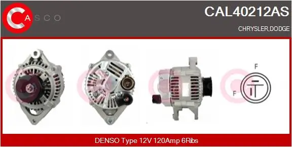 Generator 12 V CASCO CAL40212AS