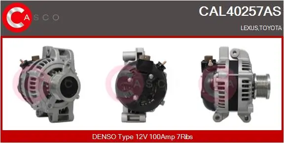 Generator 12 V CASCO CAL40257AS