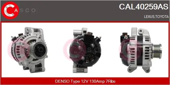 Generator 12 V CASCO CAL40259AS