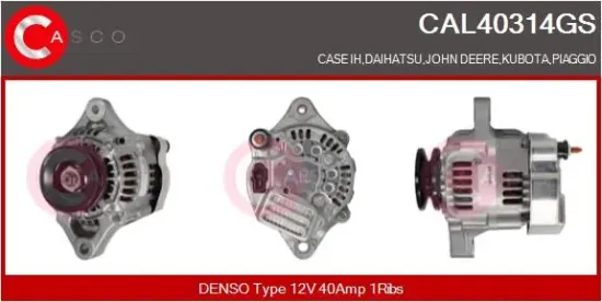 Generator 12 V CASCO CAL40314GS Bild Generator 12 V CASCO CAL40314GS
