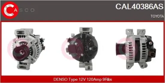 Generator 12 V CASCO CAL40386AS Bild Generator 12 V CASCO CAL40386AS