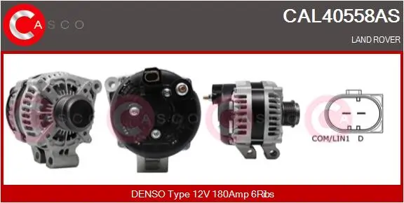 Generator 12 V CASCO CAL40558AS