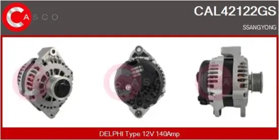 Generator 12 V CASCO CAL42122GS Bild Generator 12 V CASCO CAL42122GS