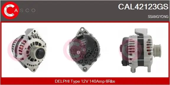 Generator 12 V CASCO CAL42123GS