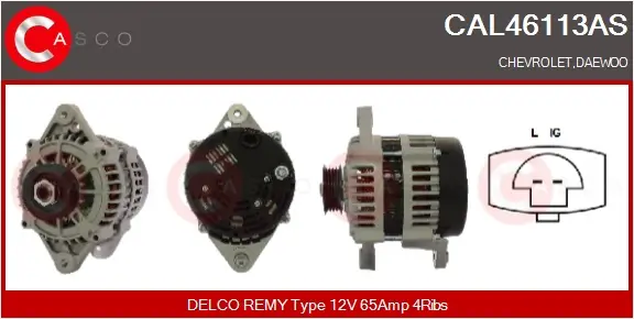 Generator 12 V CASCO CAL46113AS