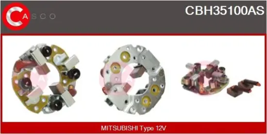 Halter, Kohlebürsten 12 V CASCO CBH35100AS Bild Halter, Kohlebürsten 12 V CASCO CBH35100AS
