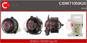 Innenraumgebläse 12 V CASCO CBW71059GS