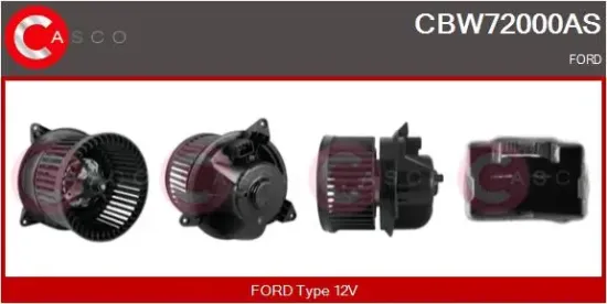Innenraumgebläse 12 V CASCO CBW72000AS Bild Innenraumgebläse 12 V CASCO CBW72000AS