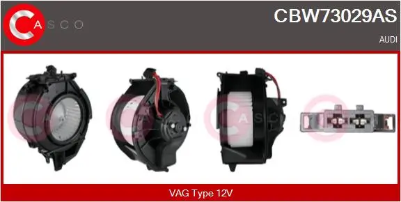 Innenraumgebläse 12 V CASCO CBW73029AS