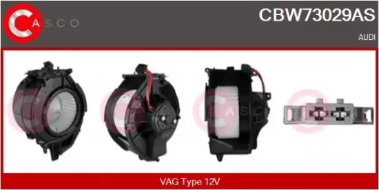 Innenraumgebläse 12 V CASCO CBW73029AS Bild Innenraumgebläse 12 V CASCO CBW73029AS