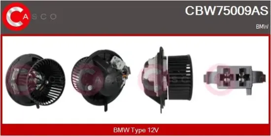 Innenraumgebläse 12 V CASCO CBW75009AS Bild Innenraumgebläse 12 V CASCO CBW75009AS