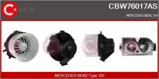 Innenraumgebläse 12 V CASCO CBW76017AS Bild Innenraumgebläse 12 V CASCO CBW76017AS