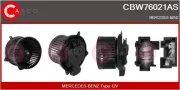 Innenraumgebläse 12 V CASCO CBW76021AS