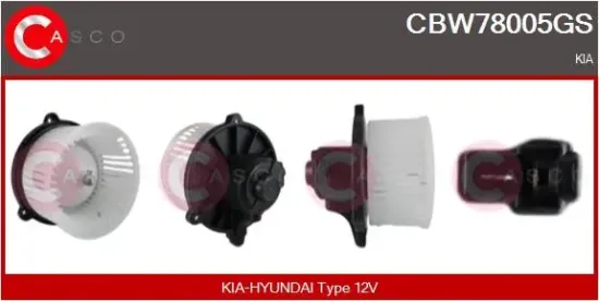 Innenraumgebläse 12 V CASCO CBW78005GS Bild Innenraumgebläse 12 V CASCO CBW78005GS