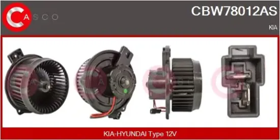 Innenraumgebläse 12 V CASCO CBW78012AS Bild Innenraumgebläse 12 V CASCO CBW78012AS