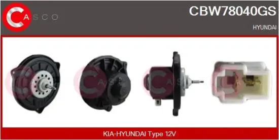 Innenraumgebläse 12 V CASCO CBW78040GS Bild Innenraumgebläse 12 V CASCO CBW78040GS