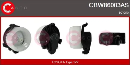 Innenraumgebläse 12 V CASCO CBW86003AS Bild Innenraumgebläse 12 V CASCO CBW86003AS