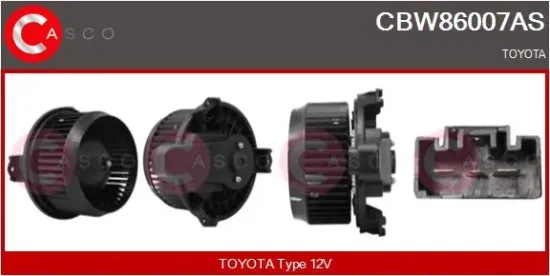 Innenraumgebläse 12 V CASCO CBW86007AS Bild Innenraumgebläse 12 V CASCO CBW86007AS