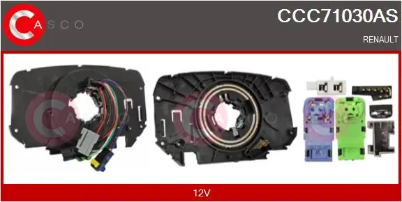 Wickelfeder, Airbag 12 V CASCO CCC71030AS