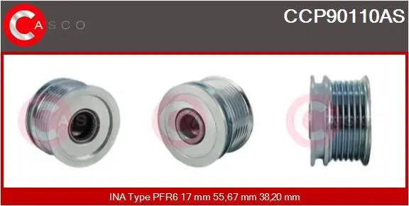 Riemenscheibe, Generator CASCO CCP90110AS