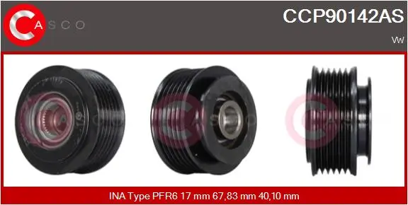 Riemenscheibe, Generator CASCO CCP90142AS