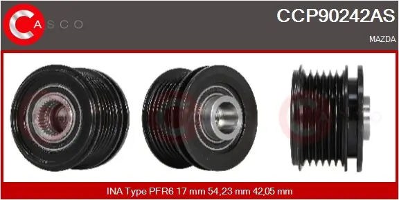 Riemenscheibe, Generator CASCO CCP90242AS