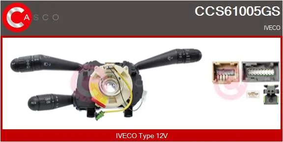 Lenkstockschalter 12 V CASCO CCS61005GS