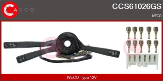 Lenkstockschalter 12 V CASCO CCS61026GS Bild Lenkstockschalter 12 V CASCO CCS61026GS