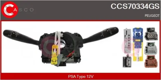 Lenkstockschalter 12 V CASCO CCS70334GS Bild Lenkstockschalter 12 V CASCO CCS70334GS