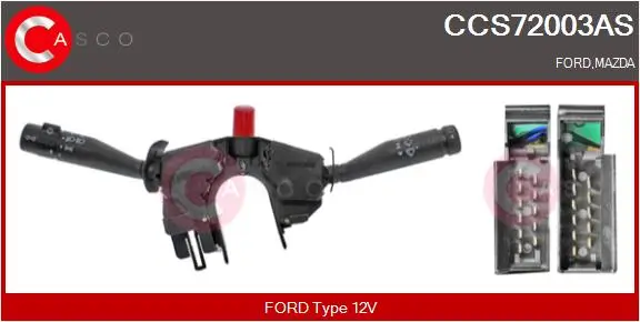 Lenkstockschalter 12 V CASCO CCS72003AS