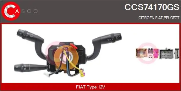 Lenkstockschalter 12 V CASCO CCS74170GS