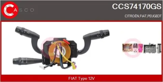 Lenkstockschalter 12 V CASCO CCS74170GS Bild Lenkstockschalter 12 V CASCO CCS74170GS