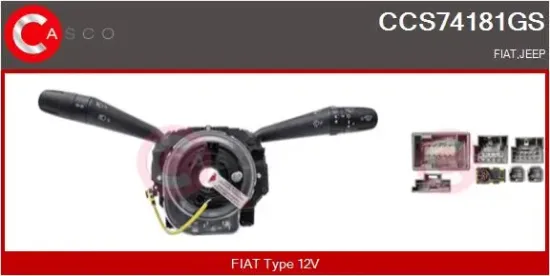 Lenkstockschalter 12 V CASCO CCS74181GS Bild Lenkstockschalter 12 V CASCO CCS74181GS