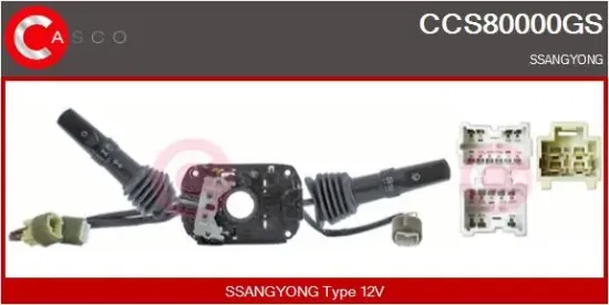 Lenkstockschalter 12 V CASCO CCS80000GS Bild Lenkstockschalter 12 V CASCO CCS80000GS