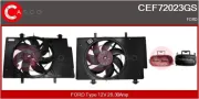 Elektromotor, Kühlerlüfter 12 V CASCO CEF72023GS