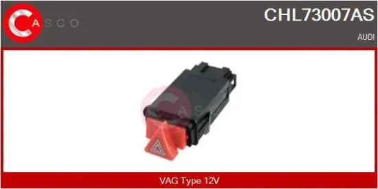 Warnblinkschalter 12 V CASCO CHL73007AS Bild Warnblinkschalter 12 V CASCO CHL73007AS