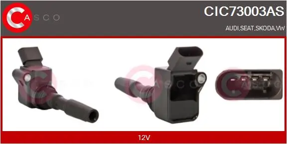 Zündspule 12 V CASCO CIC73003AS