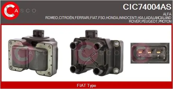 Zündspule CASCO CIC74004AS