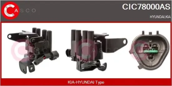 Zündspule CASCO CIC78000AS Bild Zündspule CASCO CIC78000AS