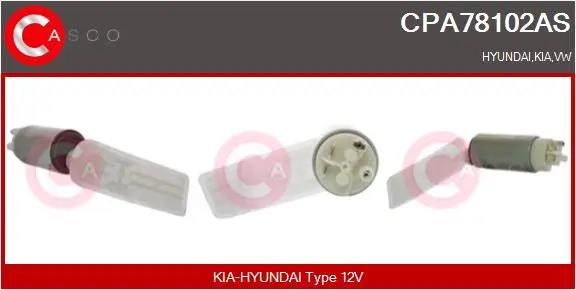 Kraftstoffpumpe CASCO CPA78102AS