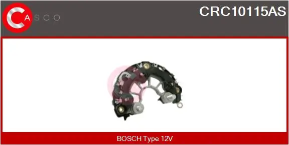 Gleichrichter, Generator 12 V CASCO CRC10115AS
