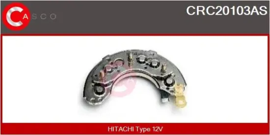 Gleichrichter, Generator 12 V CASCO CRC20103AS Bild Gleichrichter, Generator 12 V CASCO CRC20103AS