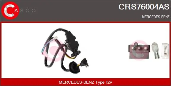 Widerstand, Innenraumgebläse 12 V CASCO CRS76004AS