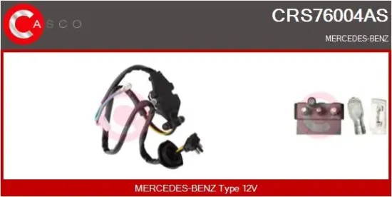Widerstand, Innenraumgebläse 12 V CASCO CRS76004AS Bild Widerstand, Innenraumgebläse 12 V CASCO CRS76004AS